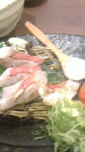 金目鯛サラダ